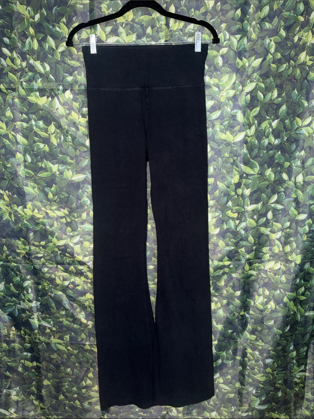 Brandy Melville Black Boot-Cut Flare Pants